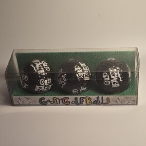 Novelty Golf Balls with Fun Print "Old Fart"